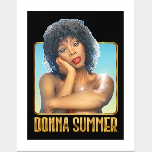 Donna Summer / Retro 70s Fan Art Design Posters and Art